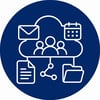 M365 Icon - Dark Blue Circle